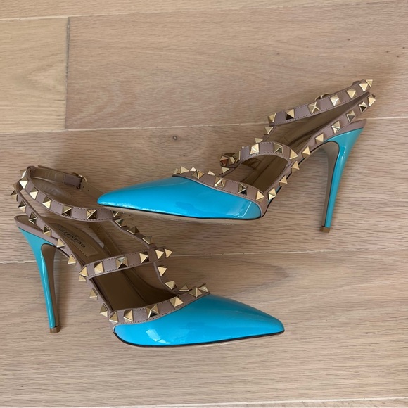 Valentino Rockstud Ankle Strap Pump - Picture 13 of 15